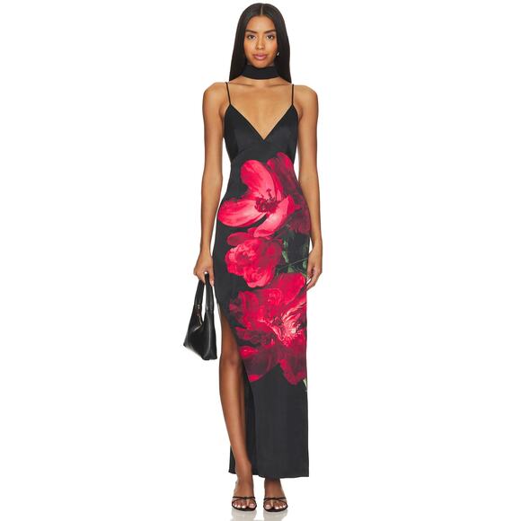 Alice + Olivia Monika Maxi Dress New US 2 - Picture 1 of 9